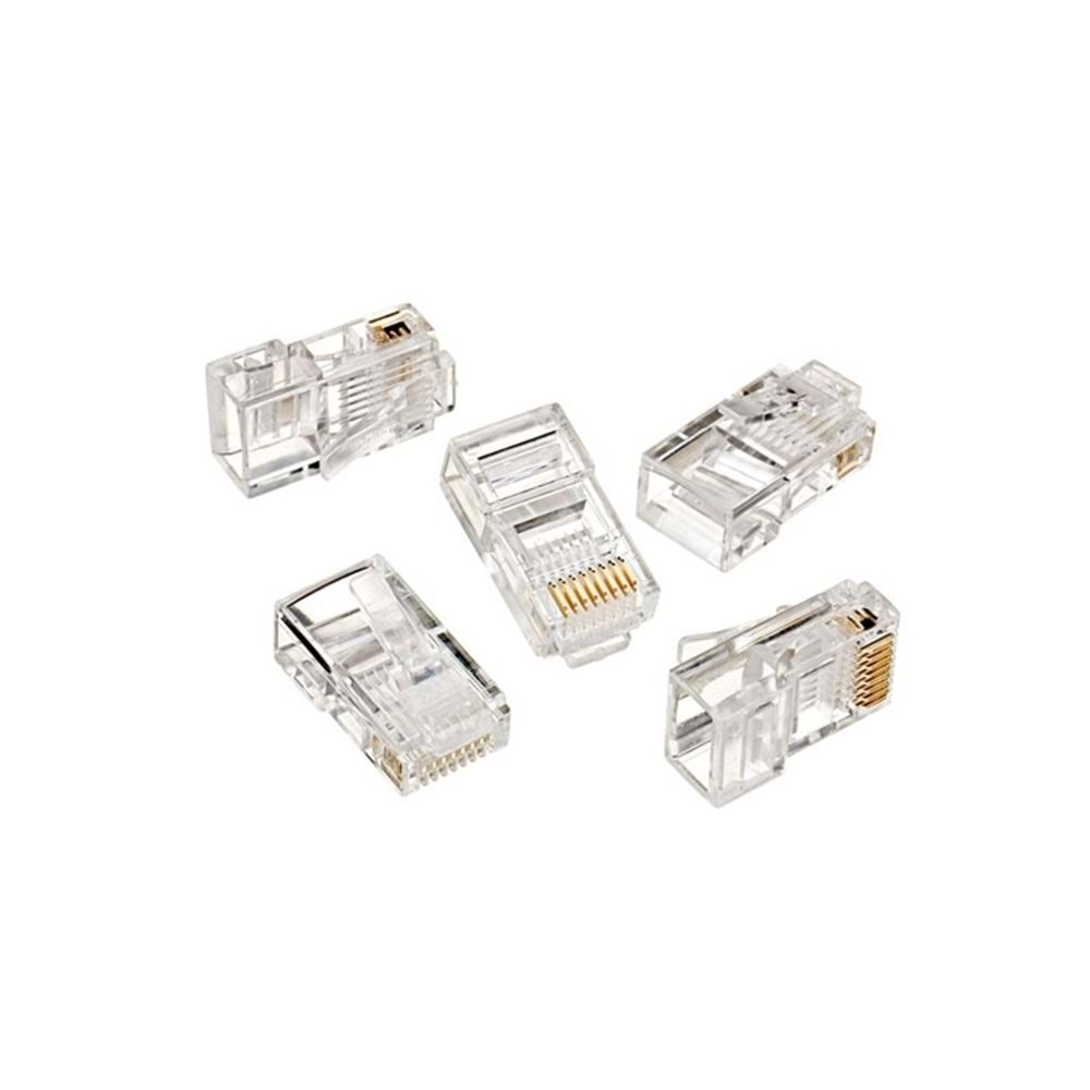 CAT6 RJ-45 PLUG 100 LÜK PAKET