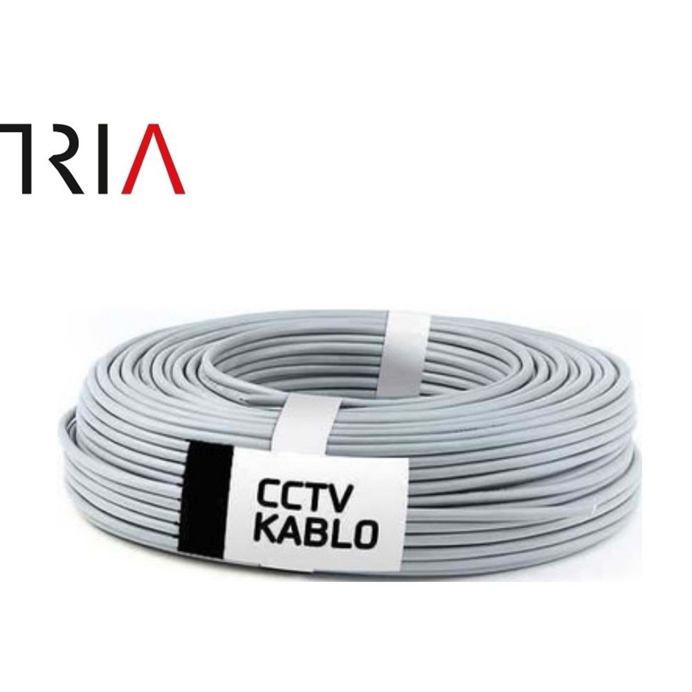 CCA 2+1 0,50 CCTV KABLO 100M TOP