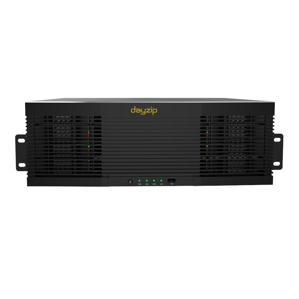 DZ-9256 256 KANAL 16x12TB HDD NVR KAYIT CİHAZI