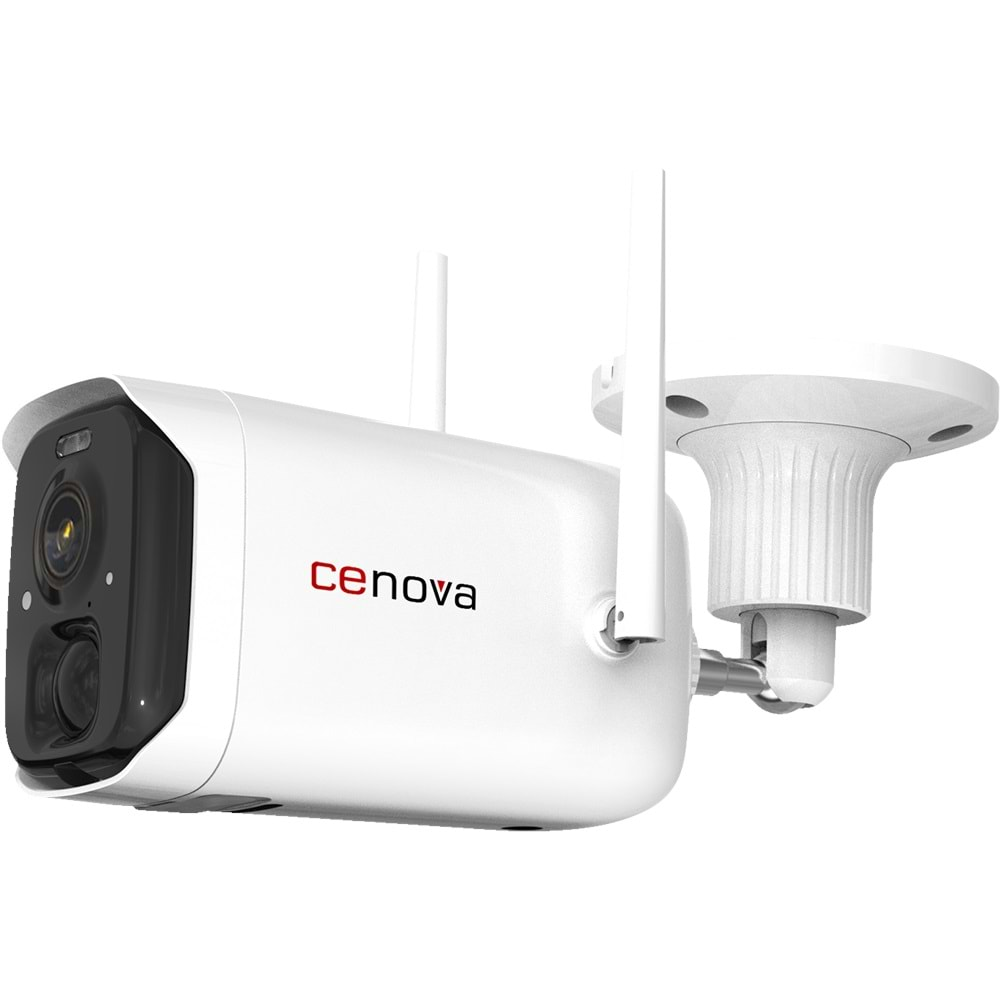 CN-V40B 4MP WiFi Bataryalı Kamera H.265 Kodek 2.97mm lens Analiz, Akıllı Gece Görüş,Çift Yönlü Ses,Wifi, P2P, Uzaktan Erişim DC 5V 1.5A Güç desteği IP65 Koruma