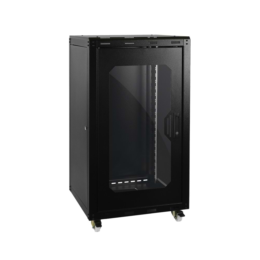 ULUSAL 26U 600*600 DİKİLİ TİP RACK KABİNET