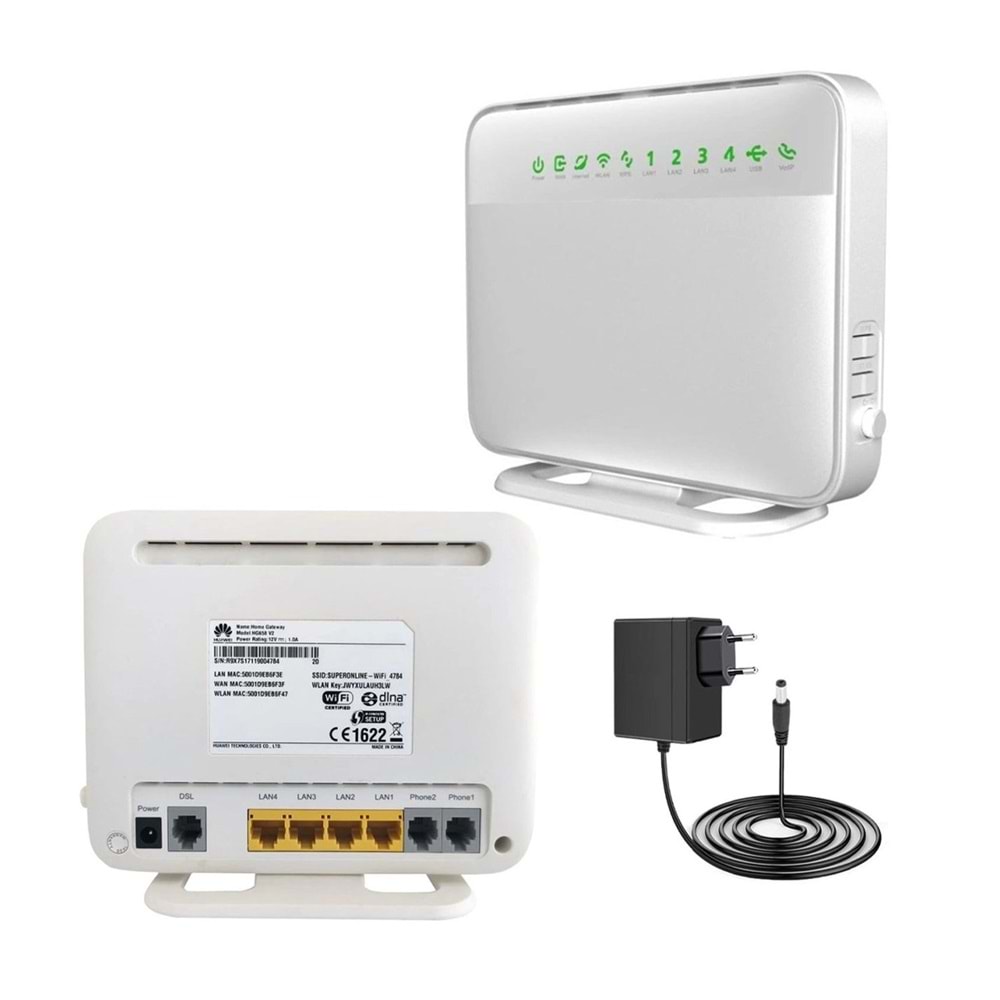 HUAWEİ HG658 V2 4 PORT 300 MBPS VDSL2 MODEM