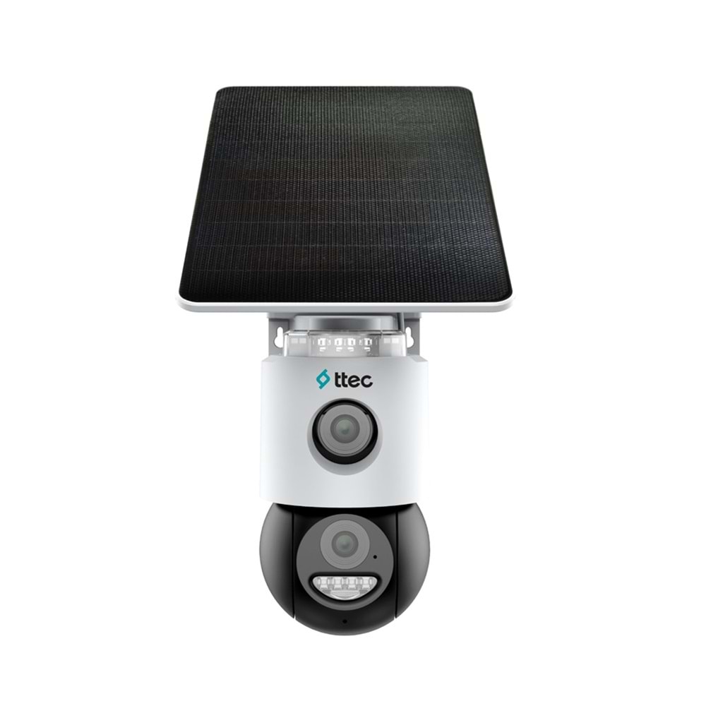 TTEC SLR-3320S-MH/SL-4G 6MP 4MM SABİT LENSLİ IP 4G SOLAR KAMERA