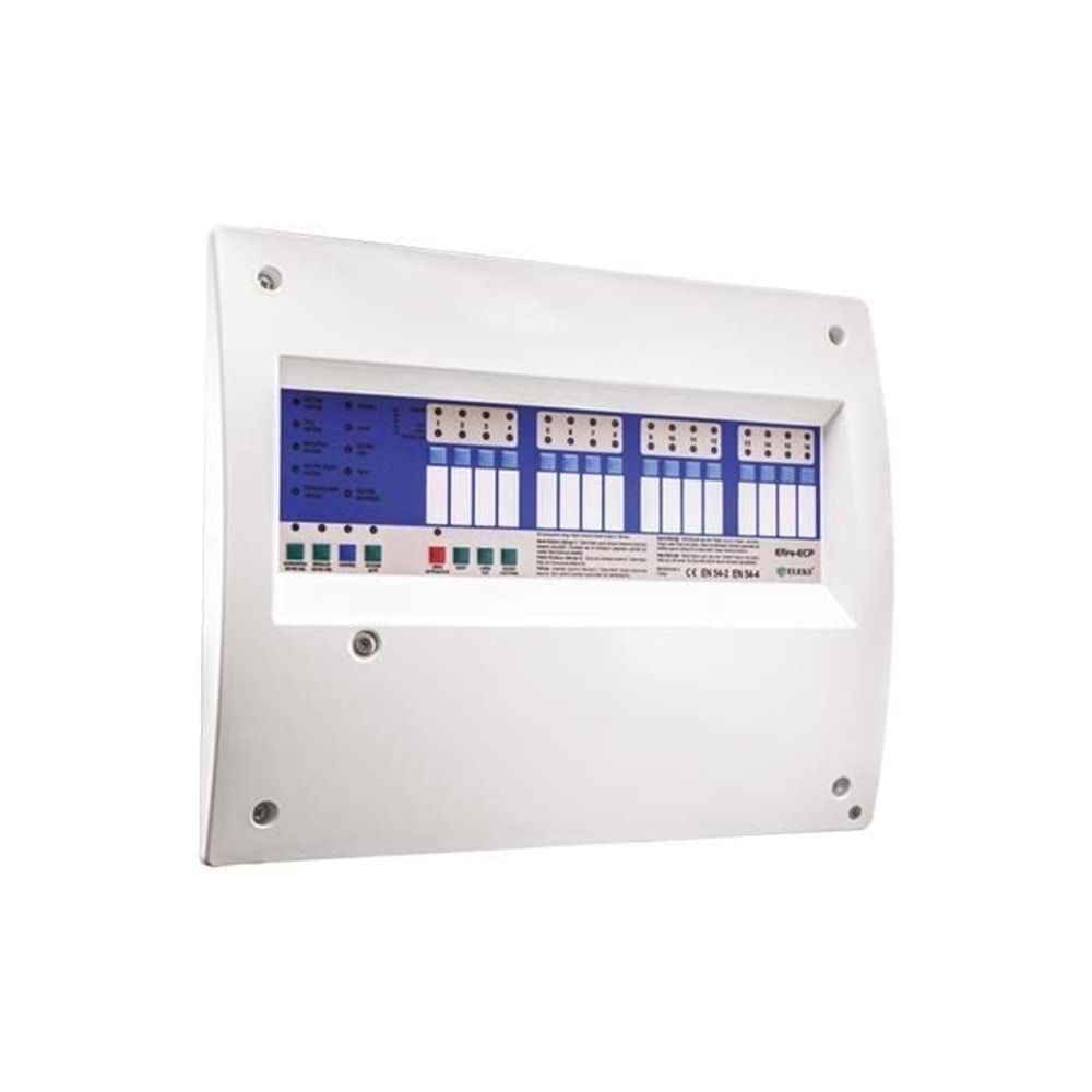 ELEKS EFİRE-ECP-4 KONVANSİYONEL YANGIN ALARM PANELİ