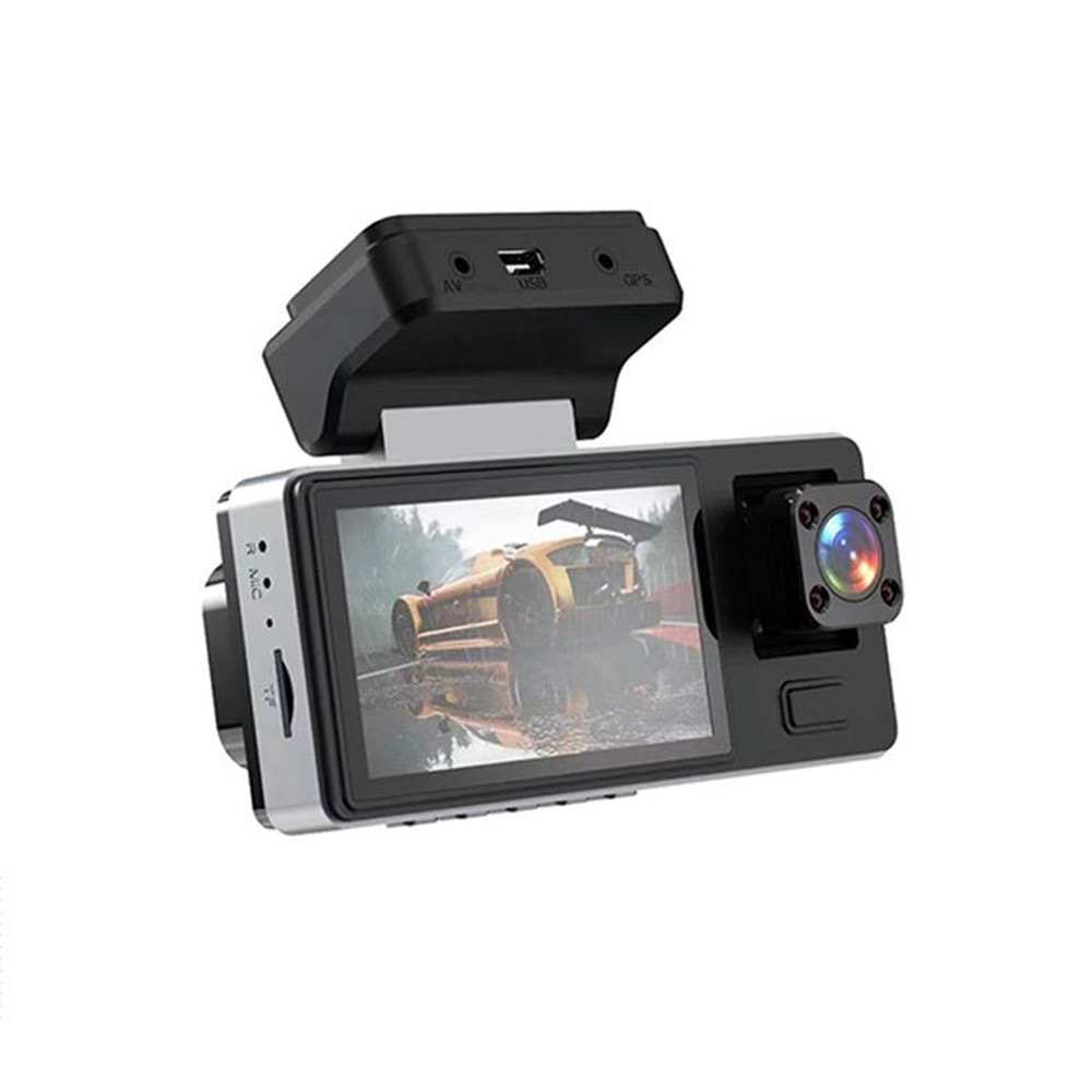 PELL A8 3 Kameralı 1080P Araç Kamerası Wifi