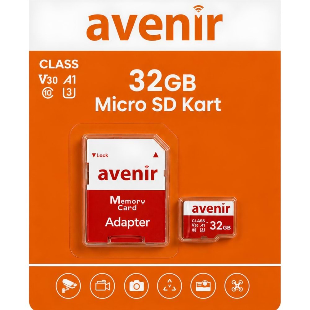 AVENİR 32GB MİCRO SD KART