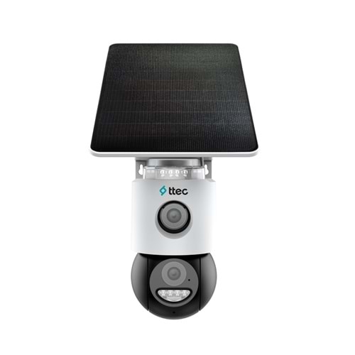 TTEC SLR-3320S-MH/SL-4G 6MP 4MM SABİT LENSLİ IP 4G SOLAR KAMERA