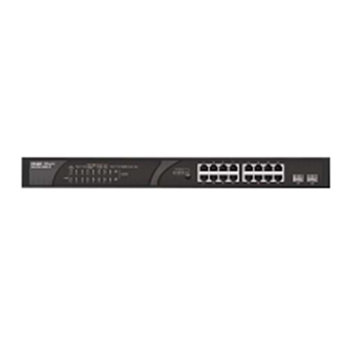 RUIJIE REYEE RG-ES118GS-P 16 PORT 10/100/1000 16 PORT POE 2 X SFP 247W YONETILEMEZ RACK MOUNT SWITCH