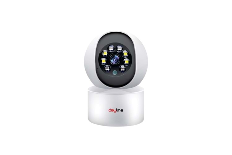 DL-105 3MP Wifi 3.6mm Analiz, Akıllı Gece Görüş,Çift Yönlü Ses PT Kamera